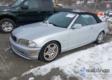 2002 BMW 330Ci z USA, uszkodzony, nr VIN WBABS53432JU90796